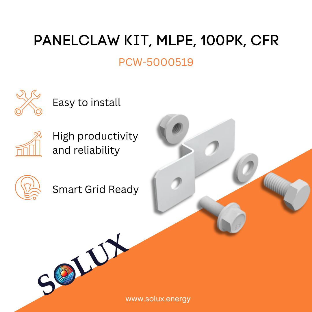 This is an image of PanelClaw ClawFR MLPE Kit 100PK